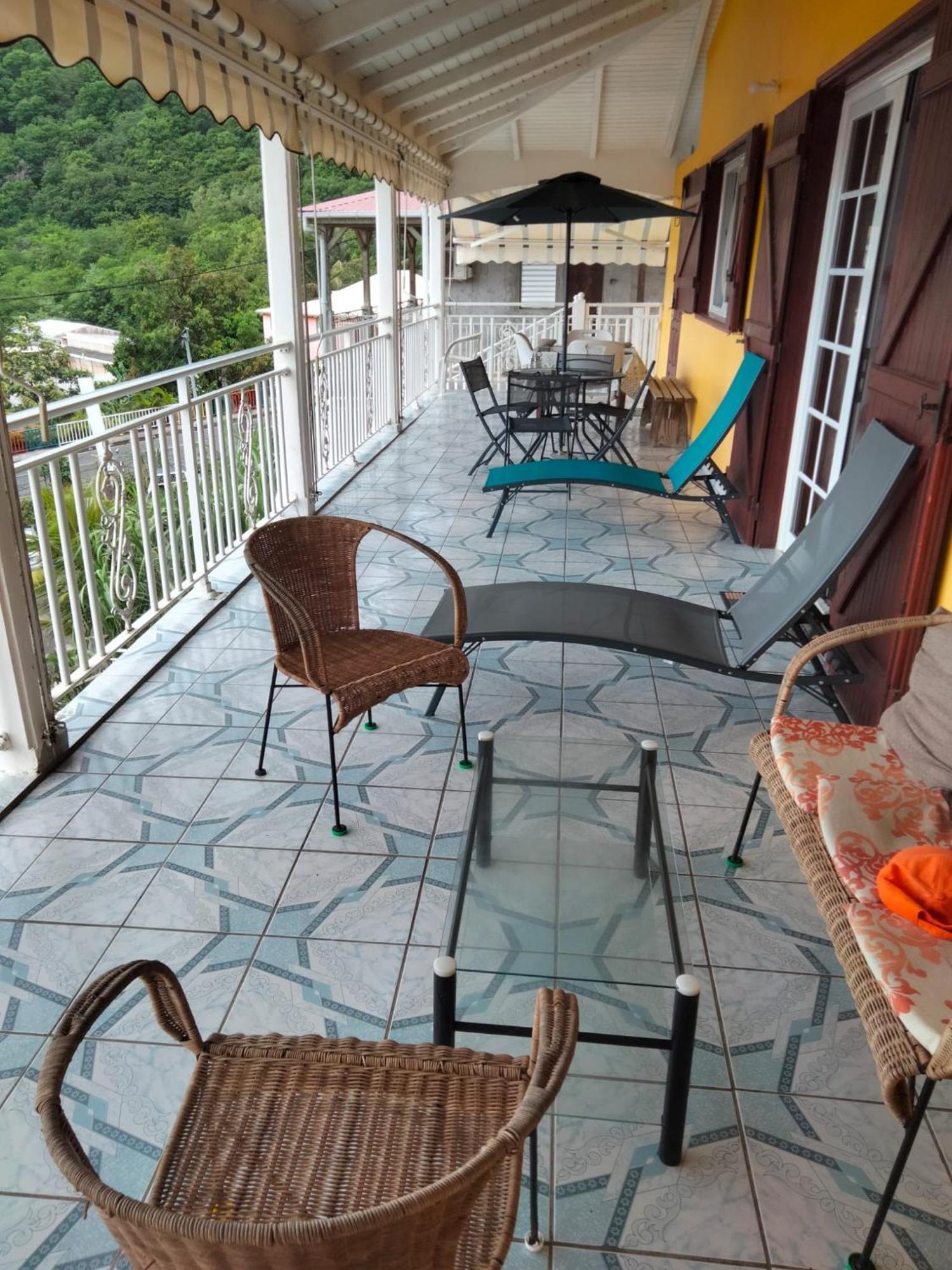 A Deux Pas De La Plage, La Perle! Vue Panoramique Villa Deshaies Exteriör bild